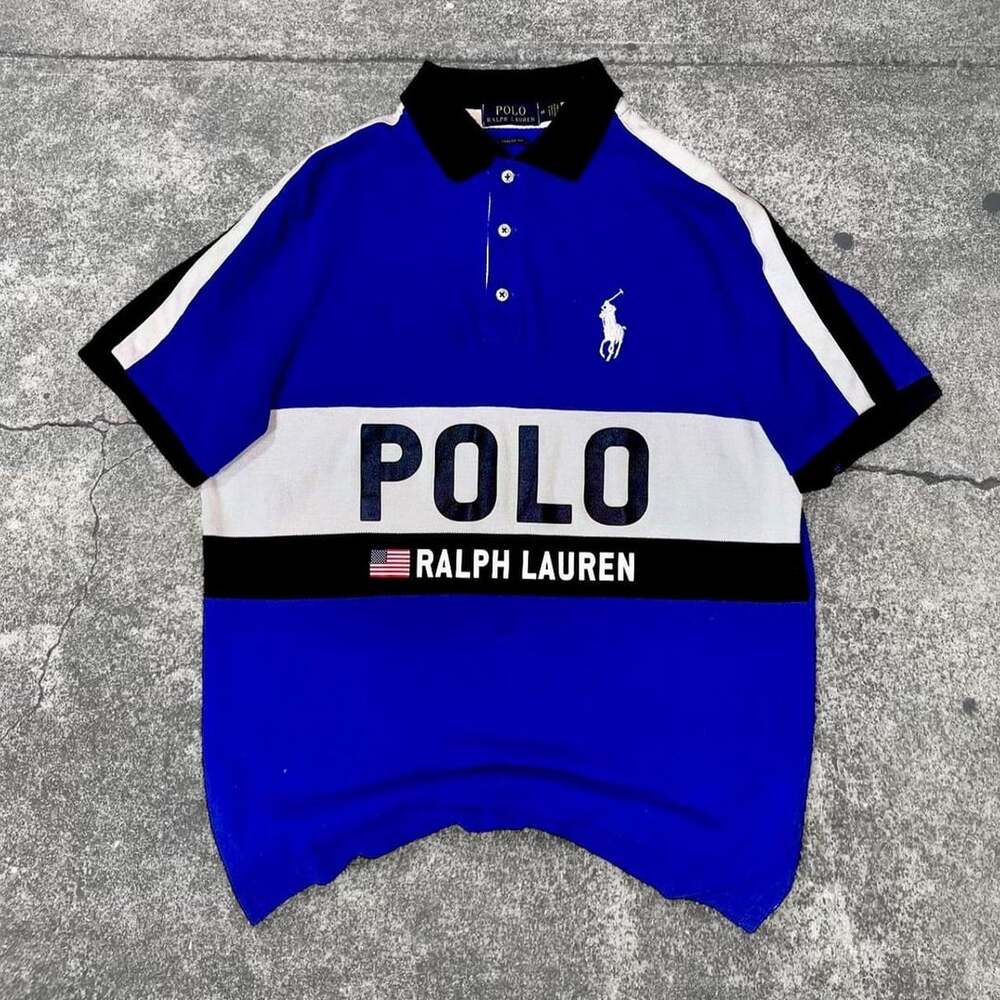 Polo Ralph Lauren Colorblock Polo Shirt Size M